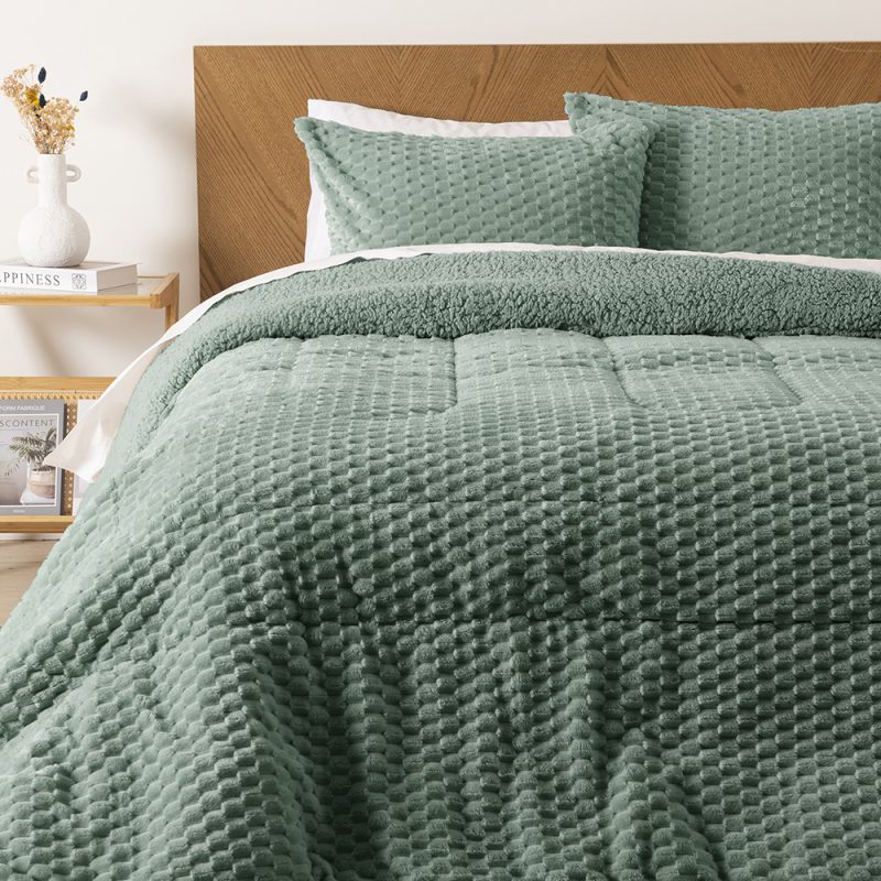 Plumón Glacier Sherpa King / Verde - Mashini