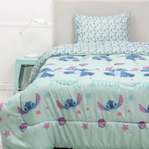 Plumón Reversible 1.5 plazas / Stitch Planeta - Mashini