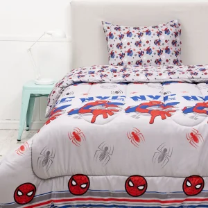 Plumón Reversible 1.5 plazas / Spiderman New York - Mashini