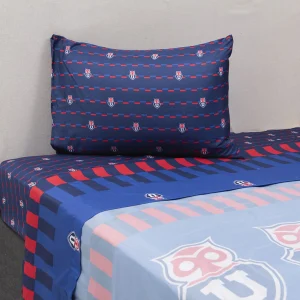 Juego Sábana Microfibra Single / U. de Chile Azul - Mashini