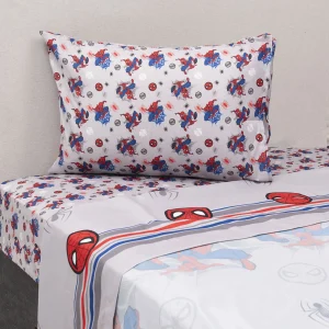 Juego Sábana Microfibra Single / Spiderman New York - Mashini