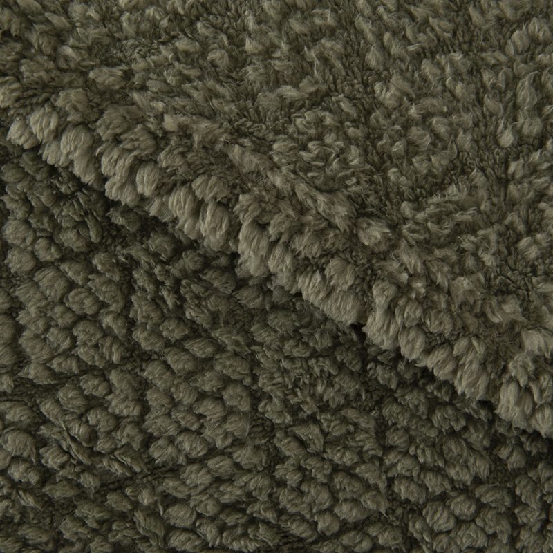 Frazada Atlantic Sherpa Jacquard 1.5 Plazas / Verde - Mashini - Imagen 2