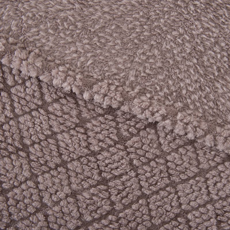 Frazada Atlantic Sherpa Jacquard King / Rosado - Mashini - Imagen 2