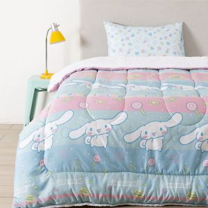 Plumón Microfibra Sherpa 1.5 plazas / Cinnamoroll - Mashini