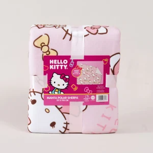 Manta de Polar con Sherpa / Hello Kitty - Mashini