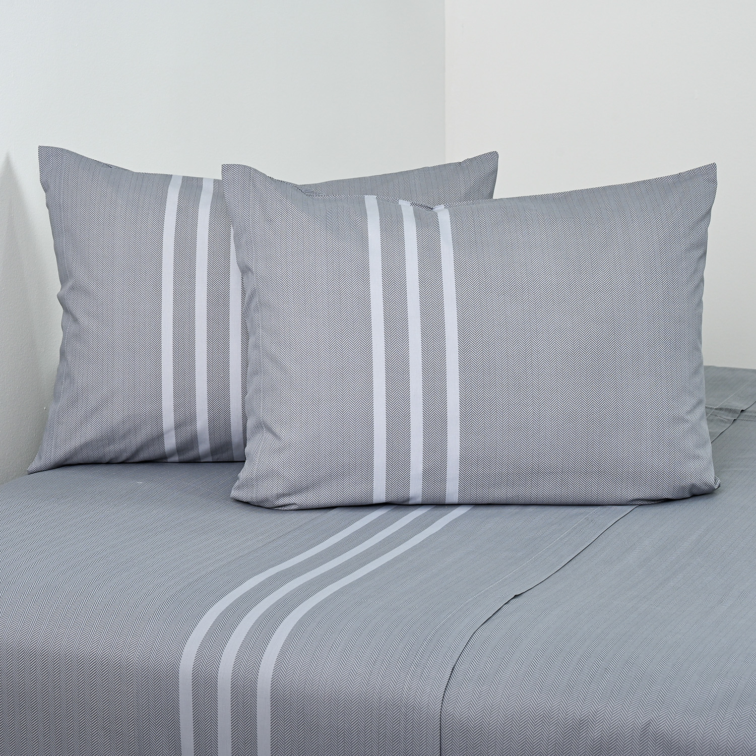 Juego de Sábanas Estampadas 144 Hilos 2.5 Plazas / Trami - American Family