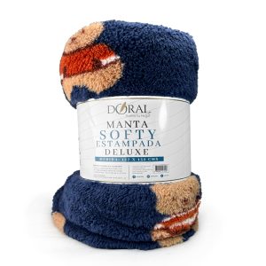 Manta Softy Estampada /  Oso - Doral