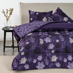 Plumón Estampado 2.5 Plazas / Lavande - American Family