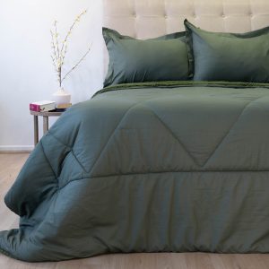 Plumón Outboss Deluxe con Sherpa 2.5  Plazas / Verde - Doral