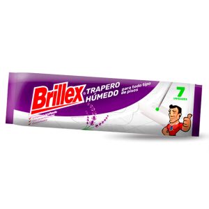Paño Húmedo Para Piso 7 und / Lavanda - Brillex