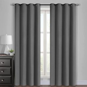 Set Cortinas BlackOut Sinfonía / Gris - Chantilly