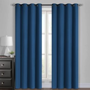 Set Cortinas BlackOut Sinfonía / Azul - Chantilly