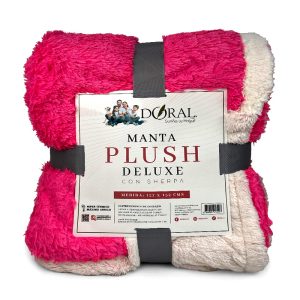 Manta Plush Sherpa / Fucsia - Doral