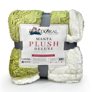 Manta Plush Sherpa / Verde - Doral