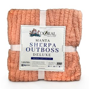 Manta Sherpa Outboss Deluxe / Rosado - Doral