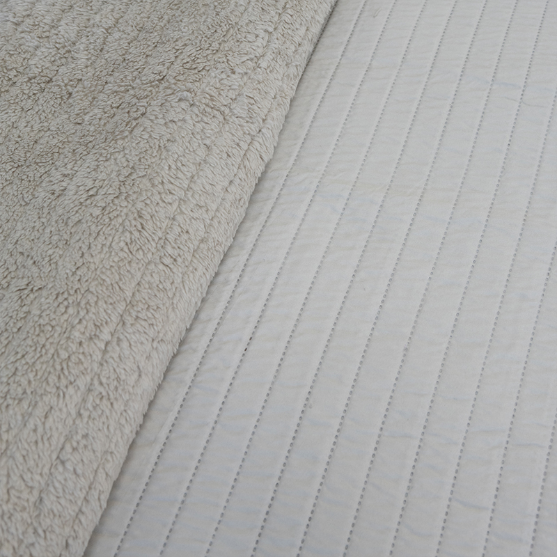 Quilt Hotpress Sena Con Sherpa 2.5 Plazas / Beige - Doral - Imagen 2
