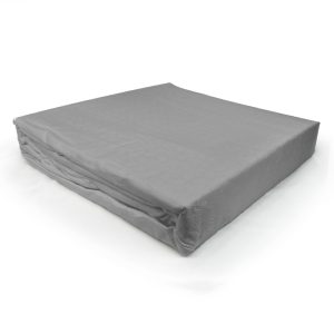 Juego de Sábanas Embossed 2.5 Plazas / Gris - Doral