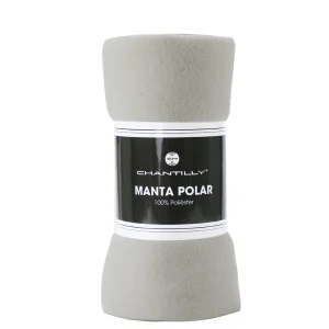 Manta de Polar 125 x 150 cms / Beige - Chantilly