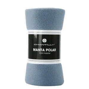 Manta de Polar 125 x 150 cms / Azul - Chantilly