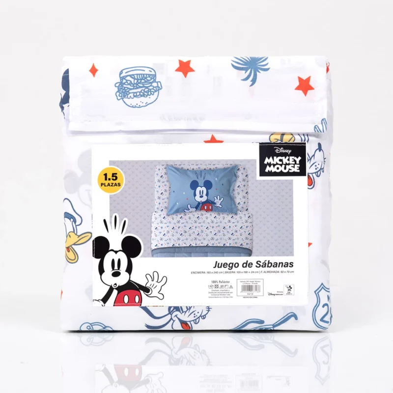 Juego Sábana Microfibra Single / Mickey Friends - Mashini - Imagen 3