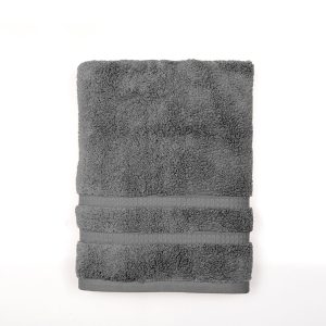 Toalla de Mano Soft Twist 600 grs. 45 x 80 cm / Gris - Mashini