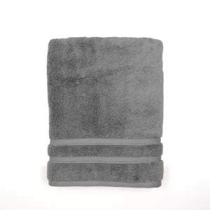 Toalla Baño Soft Twist 600 grs. 70x140 cm / Gris - Mashini