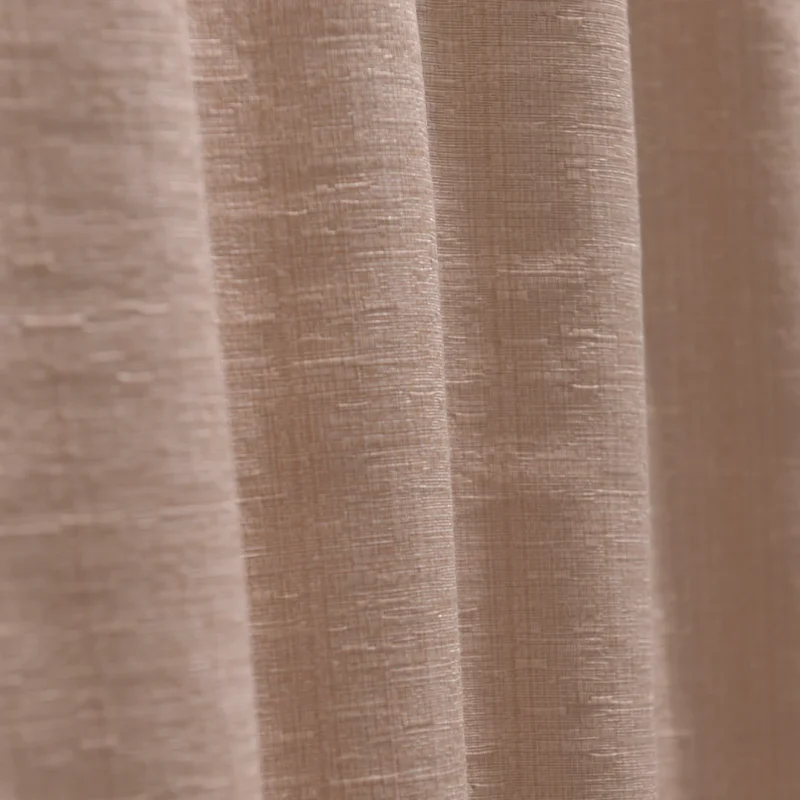 Set De Cortinas 8 Piezas Valdivia Jacquard / Arena - Mashini - Imagen 3