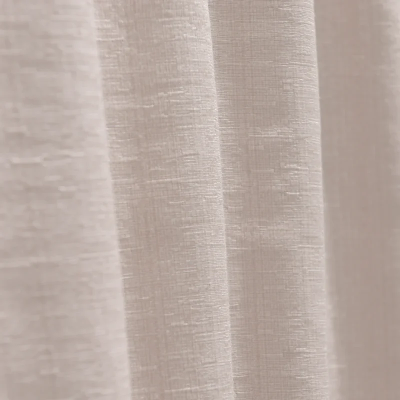 Set De Cortinas 8 Piezas Valdivia Jacquard / Crudo - Mashini - Imagen 3