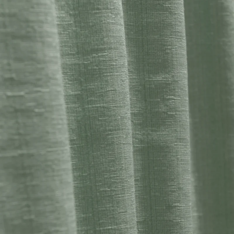 Set De Cortinas 8 Piezas Valdivia Jacquard / Verde - Mashini - Imagen 3