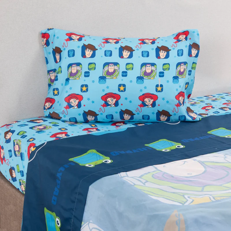 Juego Sábana Microfibra Single / Toy Story Goals - Mashini