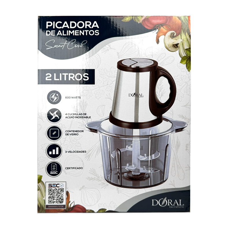 Picadora de Alimentos Smart Cook - Doral - Imagen 2