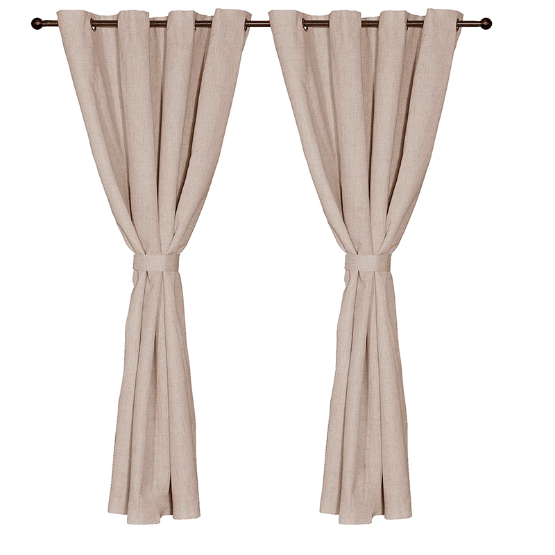Cortinas Blackout Lino / Beige - Masel - Imagen 2