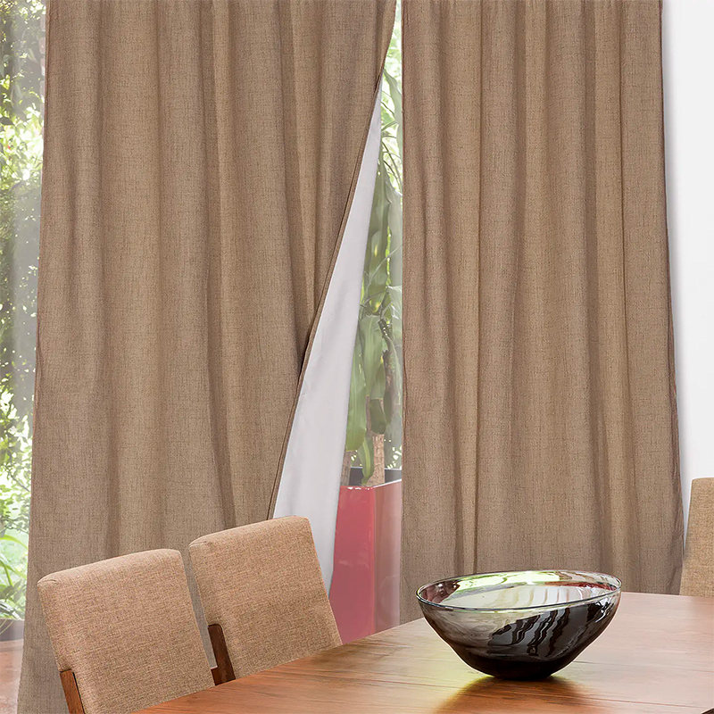 Cortinas Blackout Lino / Beige - Masel - Imagen 3