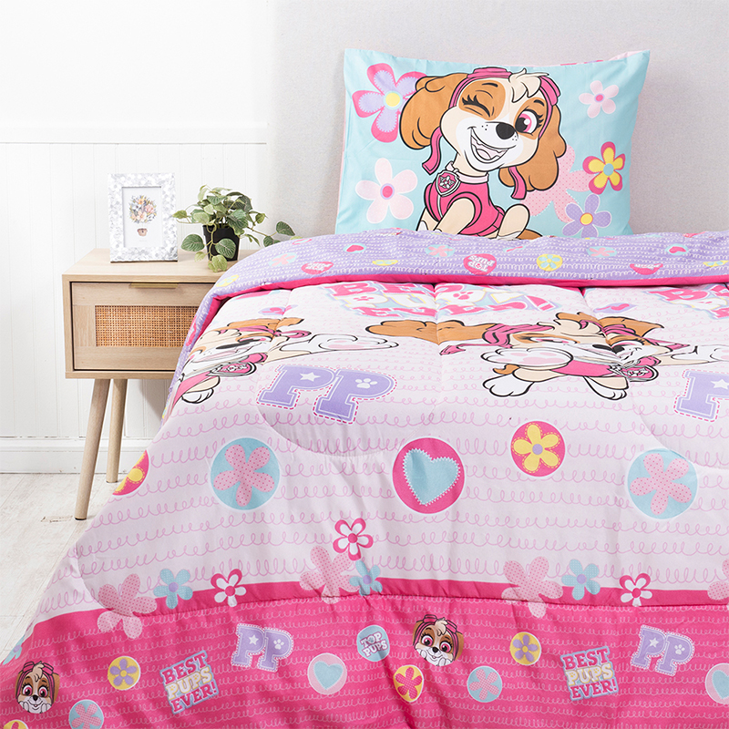 Plumón Reversible 1.5 plazas / Paw Patrol Niña Sky - Mashini
