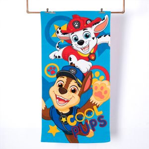 Toalla de Playa 70x140 cm + Bolso / Paw Patrol Ninño Cool - Mashini