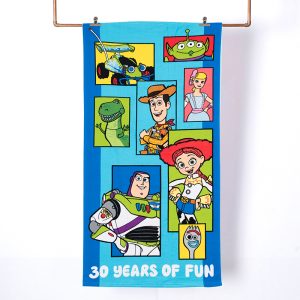 Toalla de Playa 70x140 cm + Bolso / Toy Story Year - Mashini