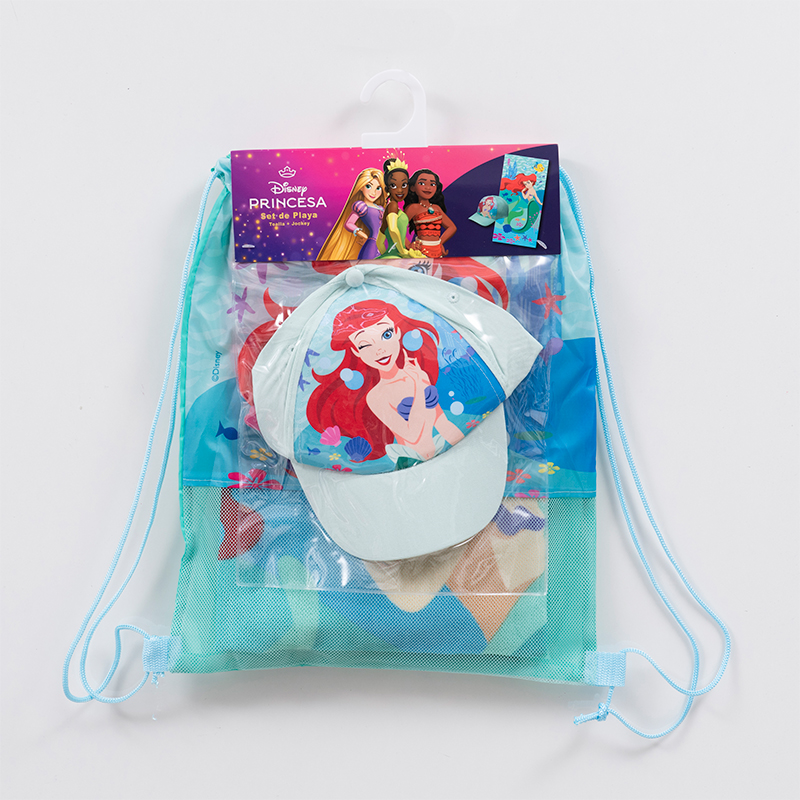 Set Toalla de Playa 70x140 cm. + Jockey / Princess Mar - Mashini