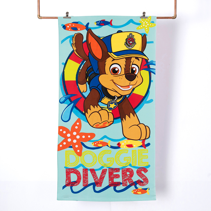 Set Toalla de Playa 70x140 cm + Jockey / Paw Patrol Divers - Mashini - Imagen 2