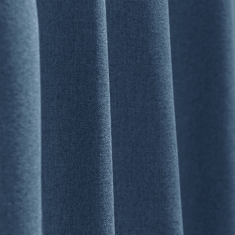 Set de Cortinas Blackout Argolla Romana / Azul - Mashini - Imagen 2