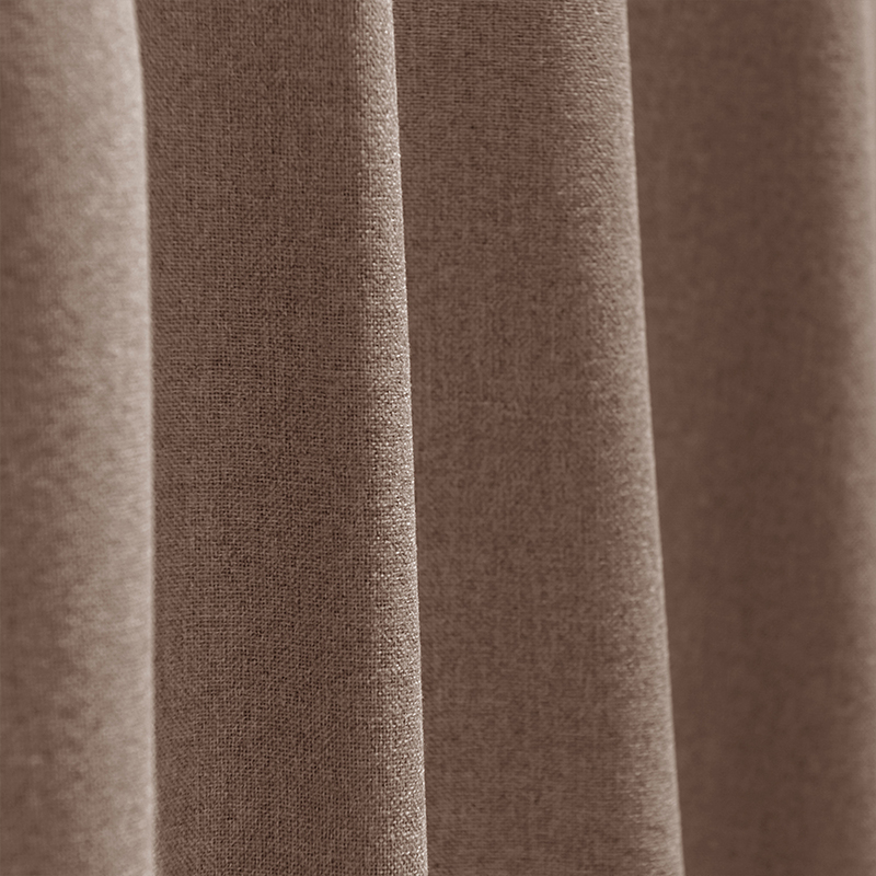 Set de Cortinas Blackout Argolla Romana / Beige - Mashini - Imagen 2