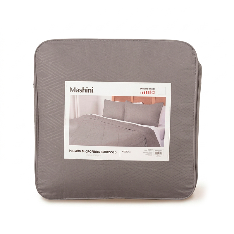 Plumón MF Emboss Sherpa King / Gris - Mashini - Imagen 3