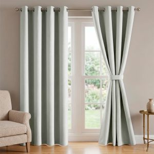 Set Cortinas TPU Mauve 4 Piezas Blackout / Crudo - Doral