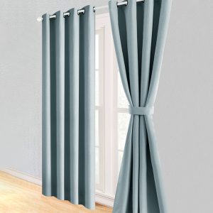 Set Cortinas TPU Mauve 4 Piezas Blackout / Gris Perla - Doral
