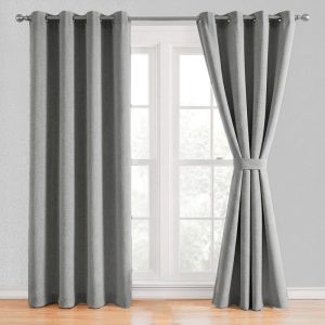 Set Cortinas TPU Mauve 4 Piezas Blackout / Gris - Doral