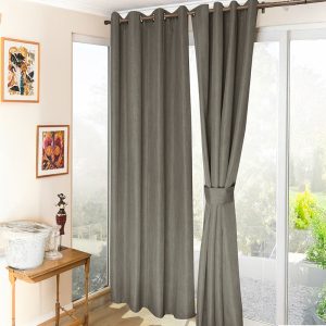 Set de cortinas térmicas Melbourne 4 Piezas Blackout / Taupe - Doral