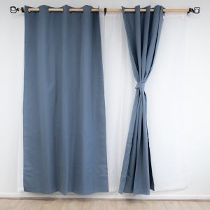 Combo Cortinas Blackout TPU Muguet 6 piezas / Jacinta - Doral