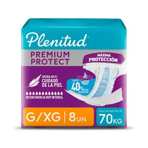 Pañal Adulto Protect G/XG 8 und - Plenitud