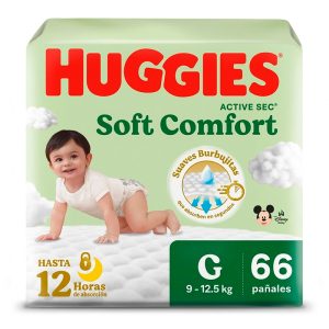 Pañal Active Sec G 66 Und - Huggies