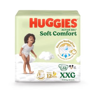 Pañal Active Sec XXG 52 Und - Huggies
