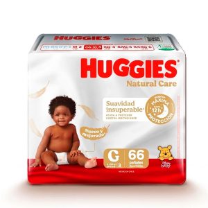 Pañal Natural Care G 66 Und - Huggies